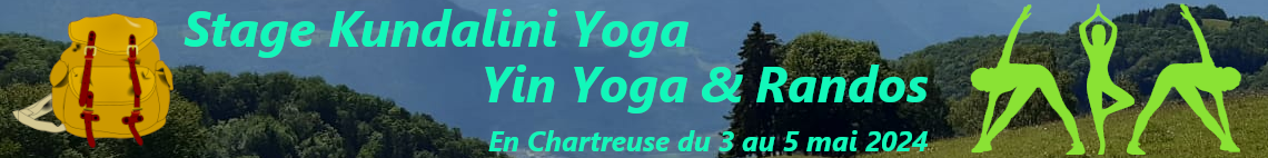 Stage Kundalini Yin et Randonnées 2024